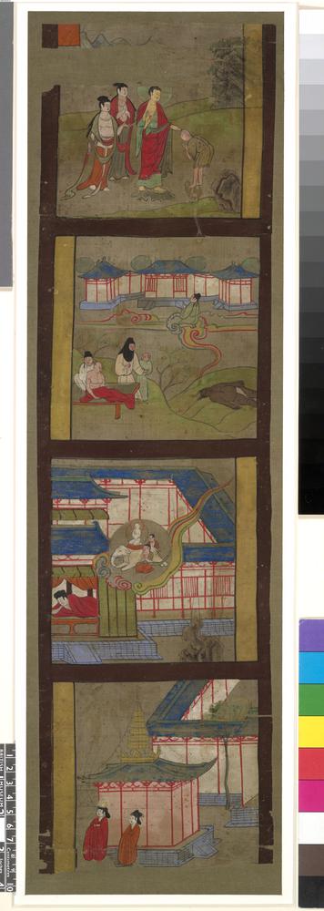 图片[1]-banner; painting; 幡(Chinese); 繪畫(Chinese) BM-1919-0101-0.96-China Archive